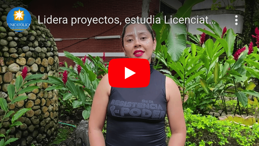 Lidera proyectos, estudia Licenciatura en Educación Artística en Unicatólica